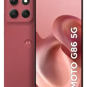 Smartphone Motorola Moto G86 5g - 256gb 24gb (8gb Ram+16gb Ram Boost) Tela 1.5k Poled, 50mp Sony Camera Ois Moto Ai, Videos Em 4k, Ip68 + Ip69 - Vermelho