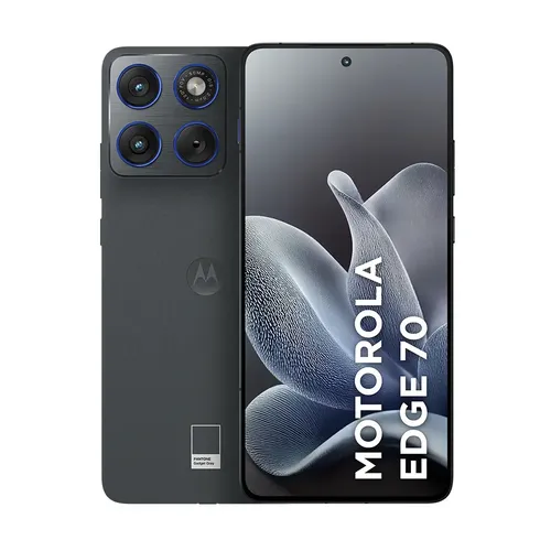 Smartphone Motorola Edge 70 5g - 512gb 24gb (12gb Ram + 12gb Ram Boost), Ultrafino, 3 Cameras 50mp, Tela 1.5k Extreme Amoled 120hz - Gadget Gray