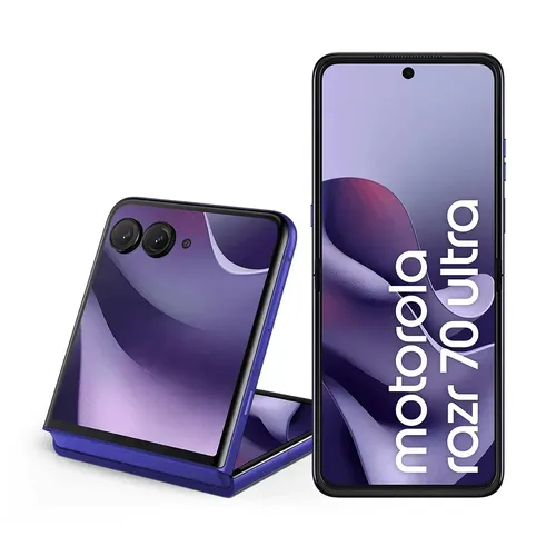 Smartphone Motorola Razr 70 Ultra 5g - 512gb 24gb (12gb Ram+12gb Ram Boost), Snapdragon 8 Elite, Tela Interna 7 E Externa 4, Extreme Amoled, Câmera 50mp, Ip48 - Roxo