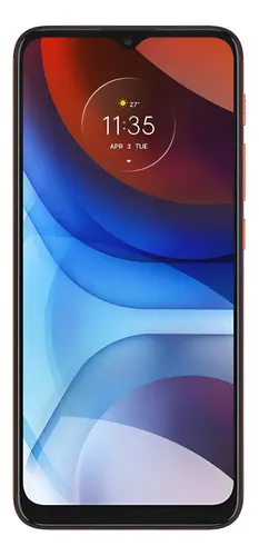 Smartphone Moto E7 Power 32gb 2gb Ram Tela De 6.5'' Motorola Cor Vermelho-coral