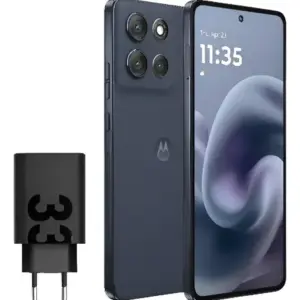 Smartphone Motorola Moto G86 5g - 256gb 24gb (8gb Ram+16gb Ram Boost) Tela 1.5k Poled, 50mp Sony Camera Ois Moto Ai, Videos Em 4k, Ip68 + Ip69 - Azul