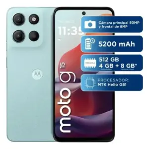 Smartphone Motorola Motog15 512gb 12gb Ram(4+8gb Boost) Azul