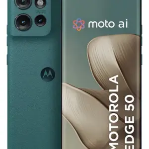 Smartphone Motorola Edge 50 5g - 256gb 24gb Ram Boost 50mp Sony Camera Moto Ai Ip68 Nfc - Green Vegan Leather