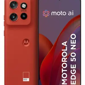 Smartphone Motorola Edge 50 Neo 5g 256GB 8GB RAM 8GB RAM Boost 50mp Sony Camera Poinciana Vegan Leather