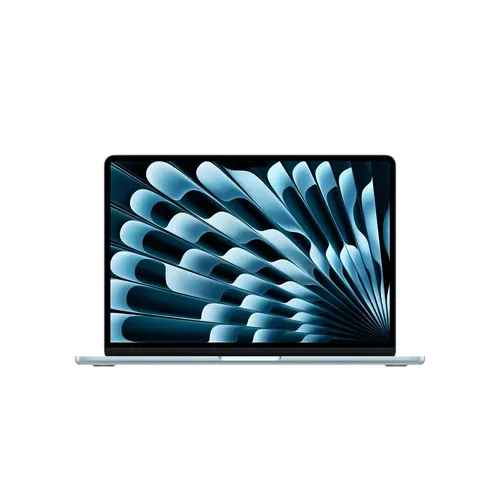 MacBook Air de 13 polegadas: Chip M5, CPU de 10 núcleos, GPU de 8 núcleos, Neural Engine de 16 núcleos, 512GB - Azul-céu