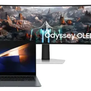 Galaxy Book4 Pro Ci7 + Monitor Gamer Odyssey Oled G9 49