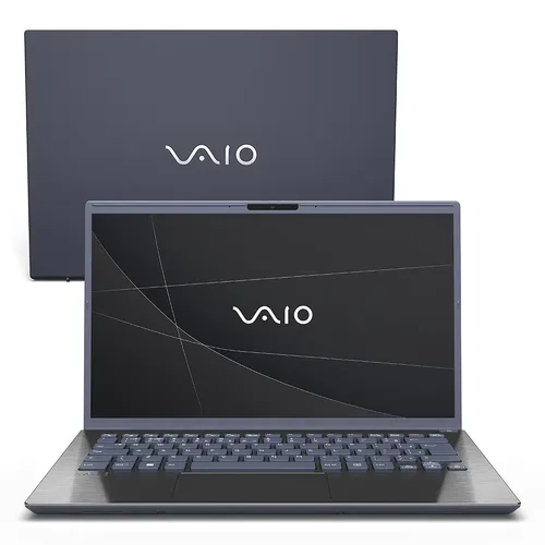 Notebook Vaio F14 - 13ª Gen Intel Core i5, 16GB 512GB SSD 14" Full HD Antirreflexo Windows 11 Home Plus SL - Gunmetal - Desbloqueio Por Digital PC8970C11X-B0911H
