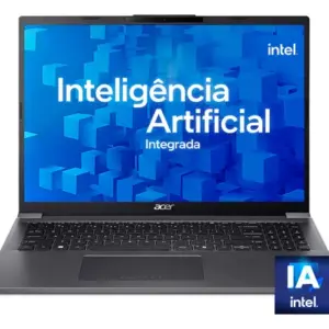Notebook Touchscreen Acer Aspire A16-71MT-75Z5 Com IA Intel® Core™ Ultra 7 155U 16GB RAM 512SSD 16” Windows 11