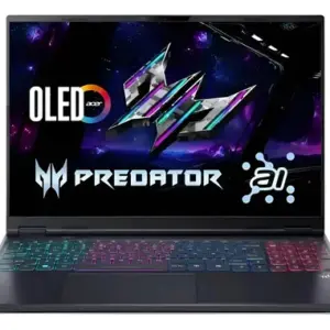 Acer Predator Helio Neo 16s Core 9 Ultra 32 GB Rtx 5070ti 1 TB preto