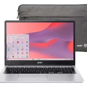 Notebook Acer Chrome 15.6 Intel Cell N4500 de 4 GB 64 GB Emmc Silver