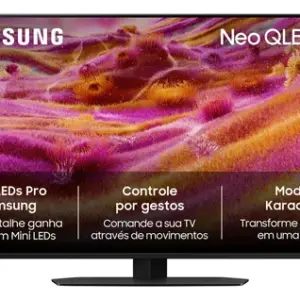 Samsung Vision AI TV 43" NEO QLED Ultra 4K QN90F 2025 QN43QN90FAGXZD Mini LED Processador com AI