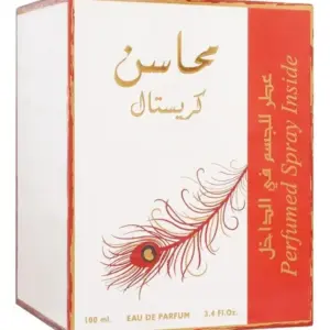 Lattafa Mahasin Crystal 100ml Edp Para Mulheres