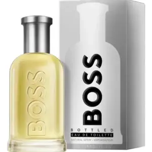 Perfume Boss Bottled ( Cinza - Tradicional ) 200ml Masculino