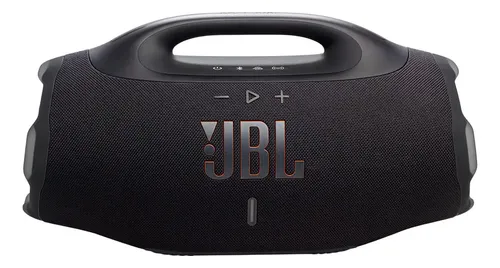 Caixa De Som Bluetooth Jbl Boombox 4 Preta Até 34h De Reprod