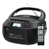 Cd Player Radio Portatil Bluetooth Boombox Cassete Fm Usb