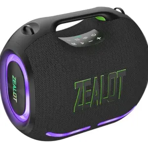 Caixa De Som Zealot Ze21 Bluetooth Super Potência 400w Ipx7