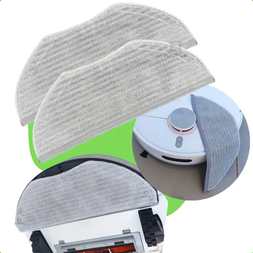 Kit 2 Pano Mop Esfregão Robô Aspirador Xiaomi S40c S40 H40