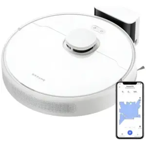 Aspirador de robô branco Dreame Robot Vacuum F10