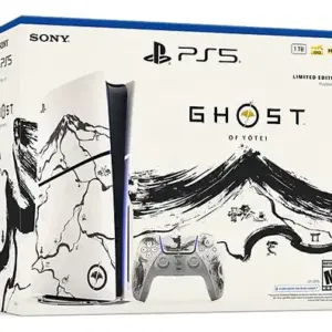 Console Sony Ps5 1tb Edição Limitada Ghost Of Yotei Black