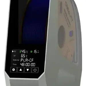 Secador de filamentos Creality Space Pi, secagem com aquecimento duplo de 360° com tela sensível ao toque e ventilador, suporte para carretel de filamentos para impressora 3D 220V