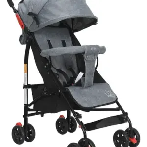 Carrinho de Bebê Guarda Chuva LINK Até 15kgs Maxi Baby - Cinza