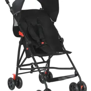 Carrinho de Bebê Passeio Guarda Chuva MOVEE Maxi Baby - Preto
