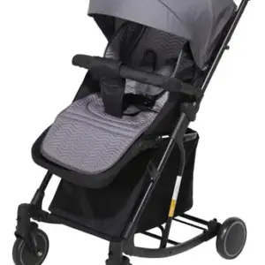 Carrinho De Bebê Passeio Vira Balanço Maximo Preto Maxi Baby