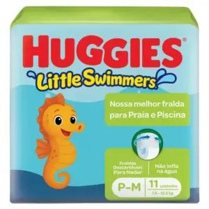 Huggies Fralda de Piscina Little Swimmers P/M - 11 Unidades