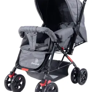 Carrinho de Bebê Passeio Bambinelli Fox Reclinável Preto 2023