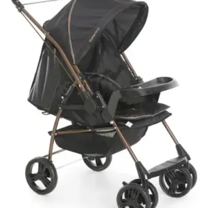 Carrinho Milano Revesível ll Galzerano - Preto Cobre