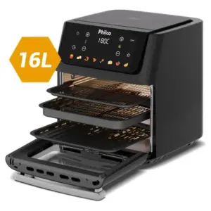 Fritadeira Air Fryer Philco 16 Litros Paf16c Preto