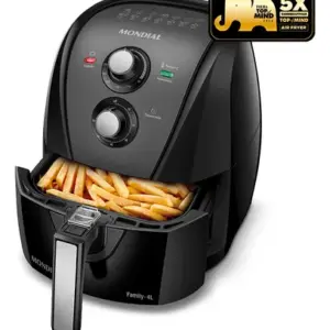 Fritadeira sem óleo air fryer 4L Mondial 1500W AFN-40-BFT