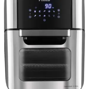 Fritadeira Elérica Air Fryer Oven Philco Pfr2200 12 litros 4 Em 1 1800w Cor Preta