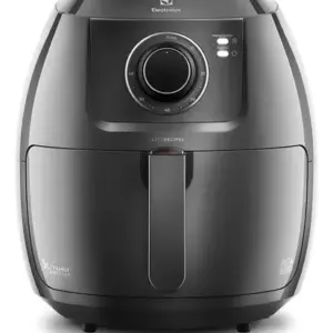 Air Fryer Fritadeira Sem Óleo Elétrica Electrolux 6,5l Family Cesto Removível Com Timer 1700w De Potência Eaf50 Grafite Efficient Por Rita Lobo