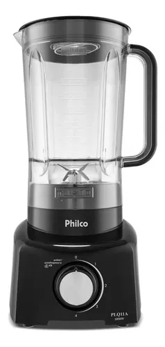 Liquidificador Philco 2,7l 4 Velocidades 1050w Plq11a Preto 127v