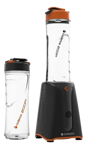 Liquidificador Cadence Zoop Contrast 2 Jarras Turbo Ou Preto 127v