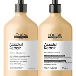 Kit L'oréal Professionnel Absolut Repair Gold Duo 750