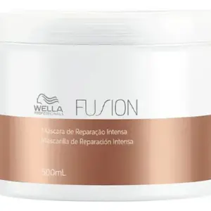 Máscara Wella Fusion Reconstrutora 500ml Cabelo Forte e Revitalizado