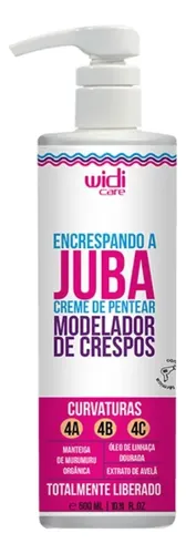 Encrespando A Juba Creme De Pentear Widi Care 500ml