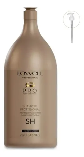 Shampoo Profissional Lavatório 2,5 Litros Lowell Pro Performance SH