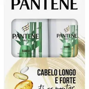 Kit Bambu Pantene Shampoo 400ml + Condicionador 175ml
