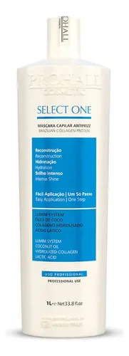 Progressiva Select One Prohall Tratamento Capilar 1 Litro