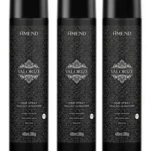 Amend Hair Sprai Valorize Kit Com 3 Jato Seco Hoje