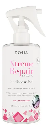 Leave-in Bifásico Xtreme Repair Doha 250mL Nutrição e Antifrizz