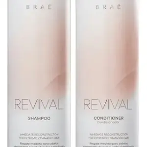 Kit Shampoo E Condicionador 1l Revival Braé Profissional