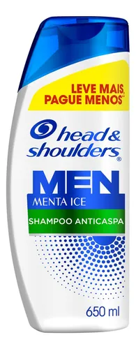 Shampoo Anticaspa Head & Shoulders Menta Ice 650 ml