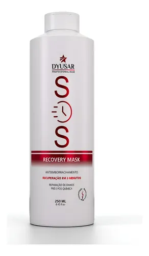 Reconstrutor Sos Antiemborrachamento 250ml Dyusar Cosméticos