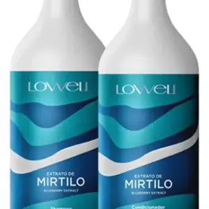 Kit Equilibrante Mirtilo Lowell Shampoo E Condicionador 1litro