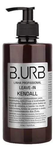 Leave-in Kendall 500ml Profissional Antifrizz Reparação Burb