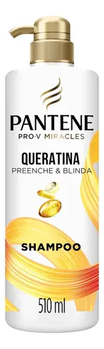 Shampoo Pantene PRO-V Miracles Queratina Preenche e Blinda 510 ml